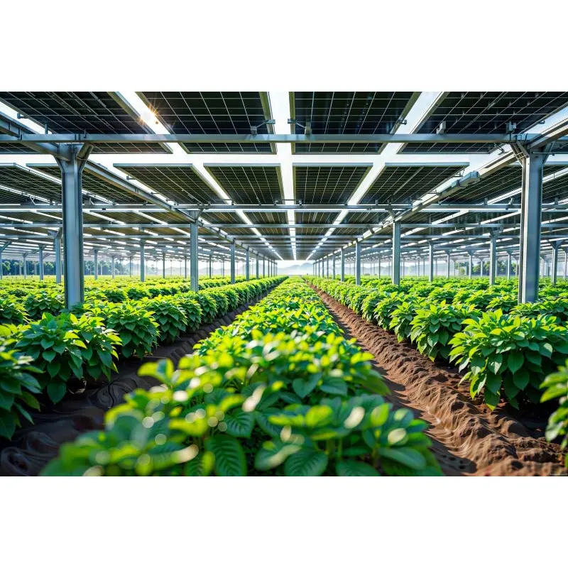 Sistema di serra solare agrivoltaica