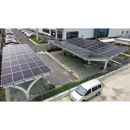 Posto auto coperto solare connesso back-to-back