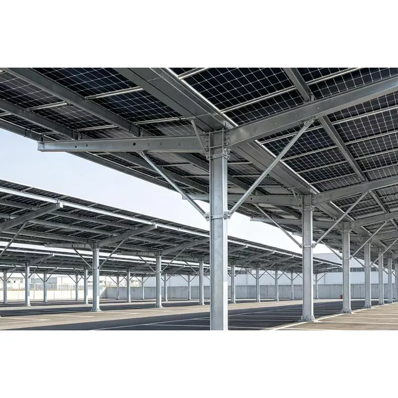 Struttura in acciaio fotovoltaico