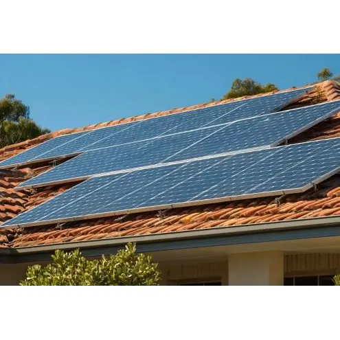Sistema di montaggio solare per tetto in tegole