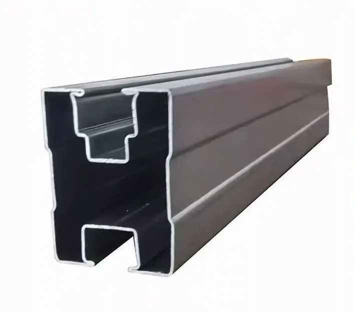 Binario di guida in zinco-alluminio-magnesio